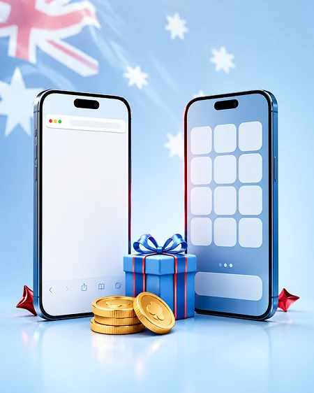 Mobile browser no deposit pokies bonus flow